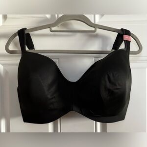 Lane Bryant Cacique Black Lightly Lined Balconette Underwire Bra - 40G